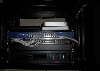 Completed Small Network with an Apple Server