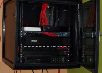 Completed Network Rack Installation